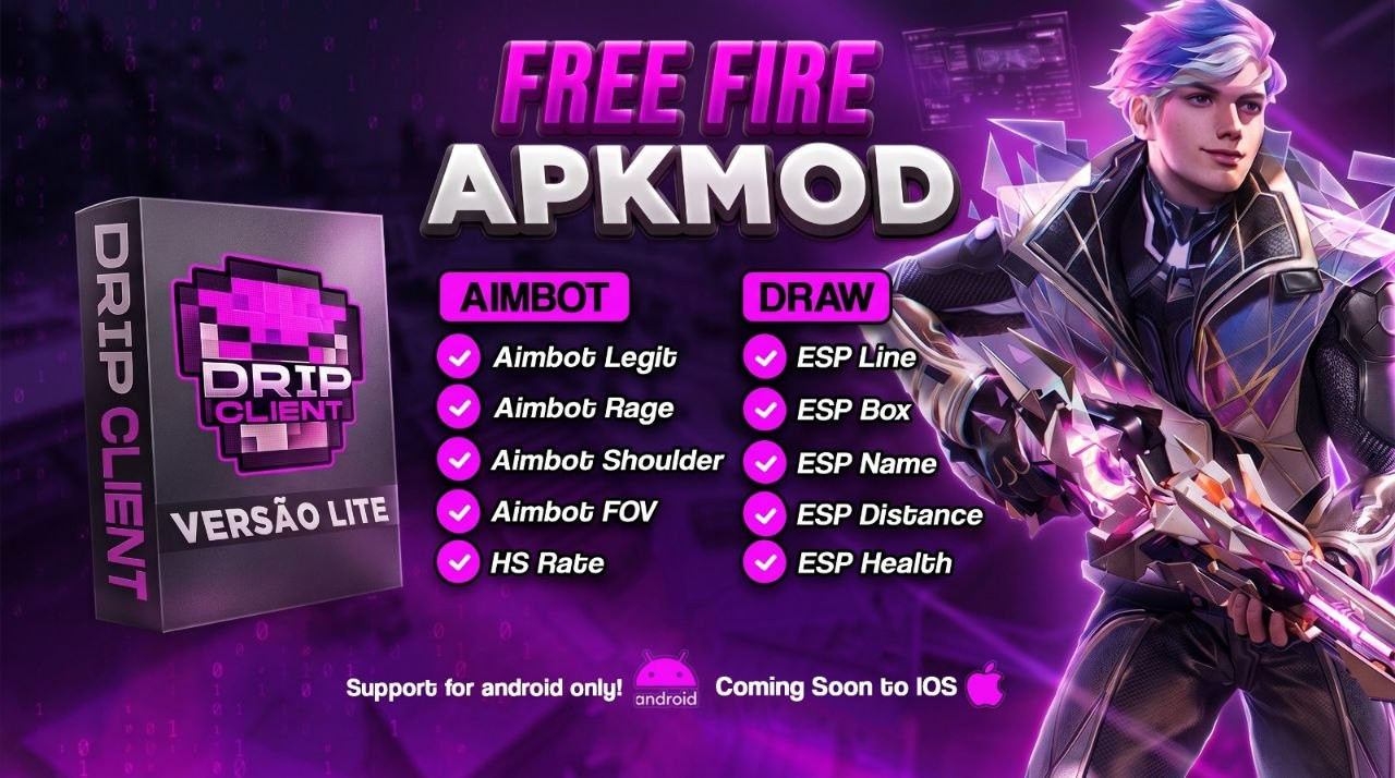 BẢN DRIP Mod Apk Free Fire [ No Root ]