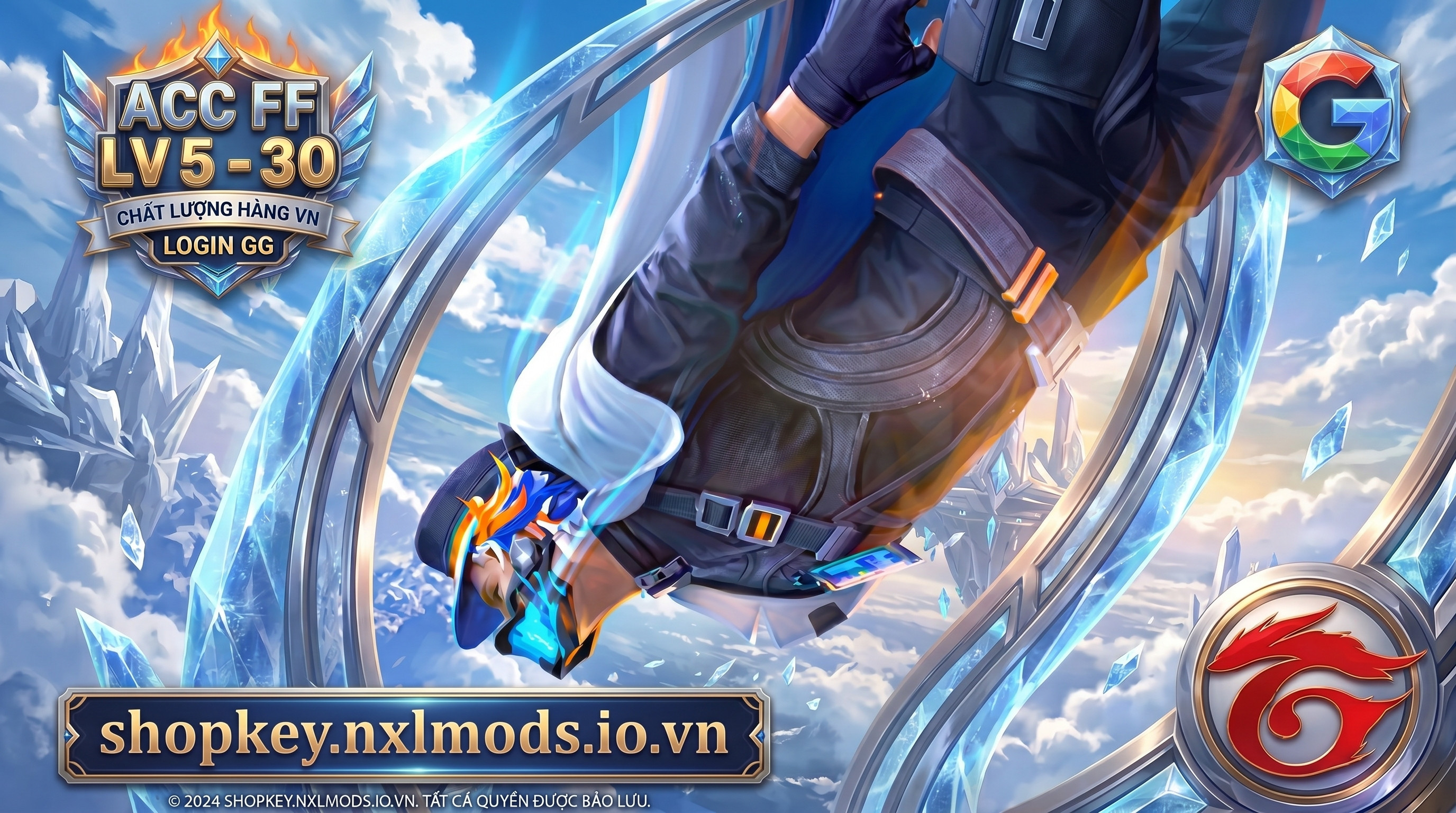 ACC FF LV 5 - 30 LOGIN GOOGLE